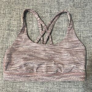 Lululemon Energy bra - size 6, pink purple